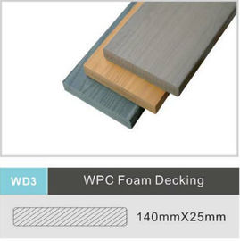 ราคาดี ความต้านทานรังสียูวีพื้นระเบียงกลางแจ้ง WPC พื้นไม้พื้นระเบียงพลาสติกคอมโพสิต ออนไลน์